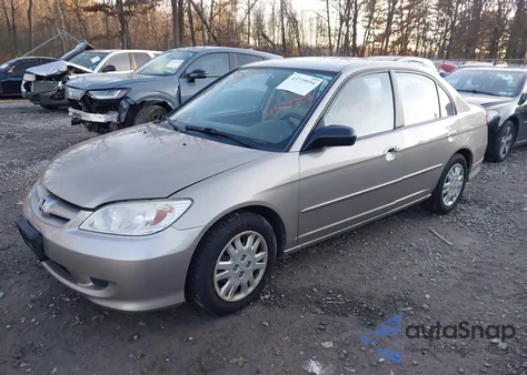 2004 Honda Civic Lx from USA, damaged, VIN 2HGES16564H501860